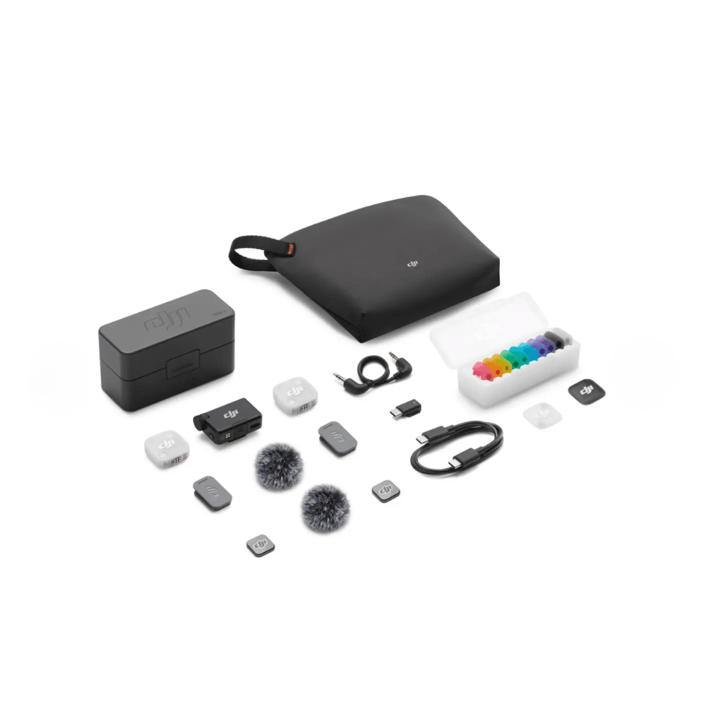 DJI Mic Mini 2 (2 TX + 1 RX + Charging Case)