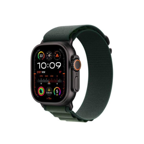APPLE Watch Ultra 2 49mm Black TI Dark Green