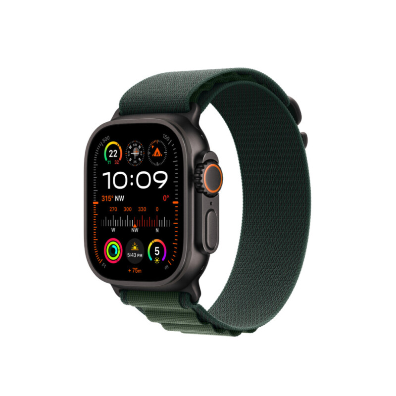 APPLE Watch Ultra 2 49mm Black TI Dark Green