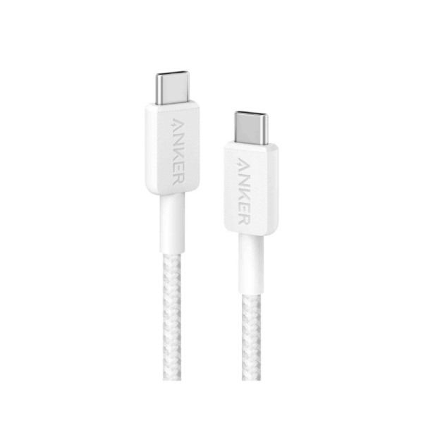 ANKER Durable Daily-Use Charging Cable USB-C to USB-C (6ft, 60W)