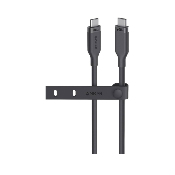 ANKER Eco-Friendly Cable with Fast Data Transfer USB-C to USB-C (3ft, 240W, 20 Gbps)