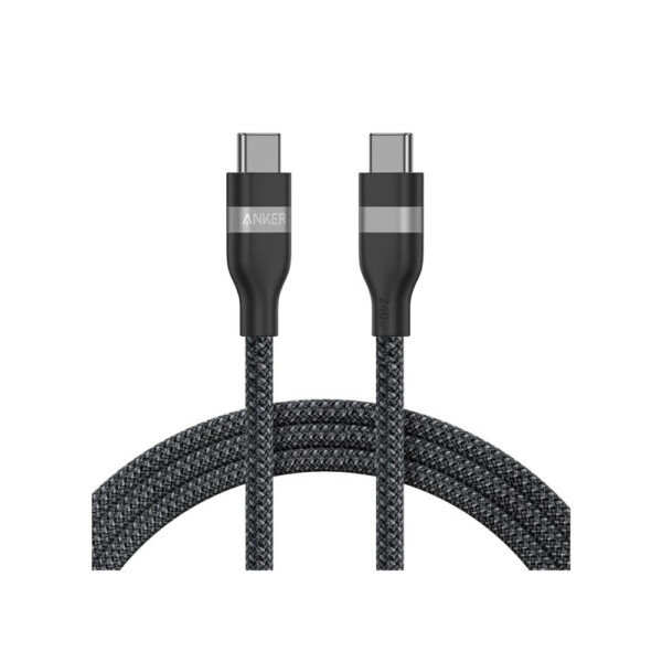 ANKER Soft Durable, Eco-Friendly USB-C to USB-C Cable (6ft, 240W)